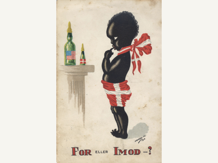 En dansk tysk byttehandel - for eller imod? Postkort fra folkeafstemingen 1916.